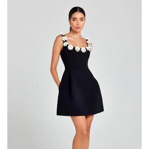 Nadine Merabi Cindy Monochrome Dress